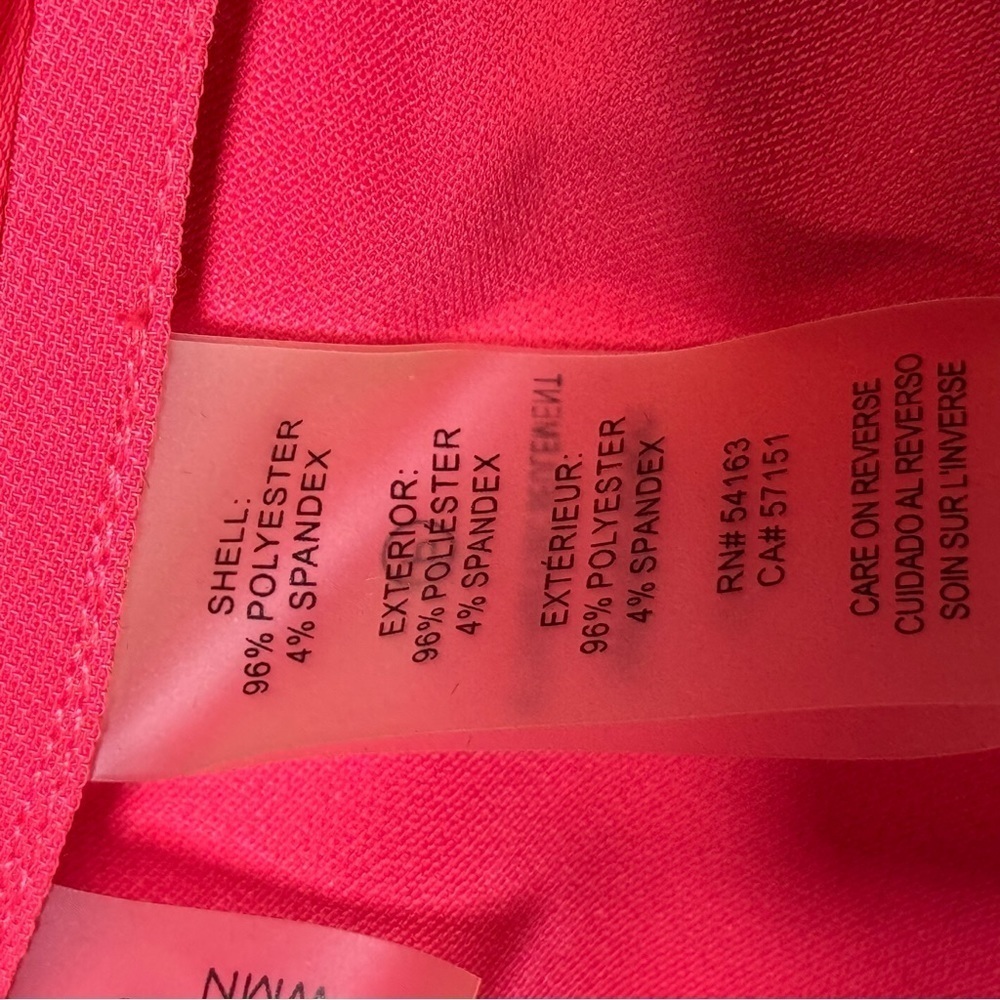 Calvin Klein Women's Dark Pink Sleeveless Blouse - Picture 7 of 8